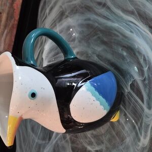 Penguin Shaped Ceramic Pitcher